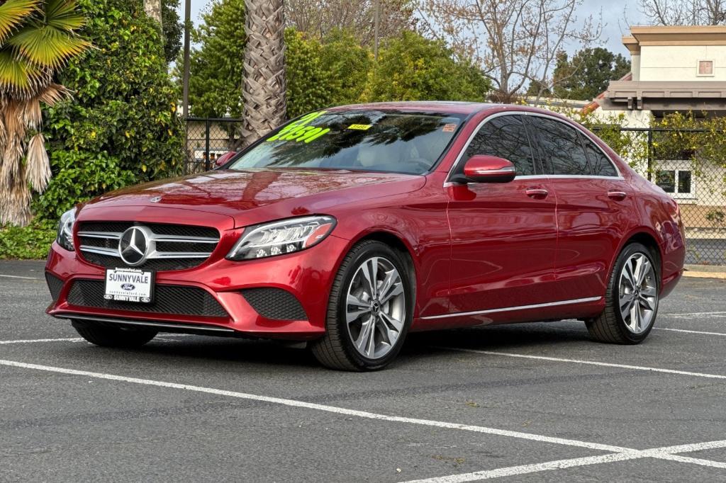 used 2021 Mercedes-Benz C-Class car, priced at $26,895