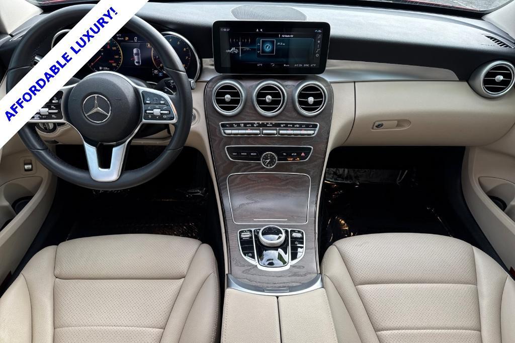 used 2021 Mercedes-Benz C-Class car, priced at $25,991