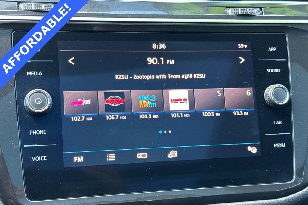used 2018 Volkswagen Tiguan car, priced at $11,995