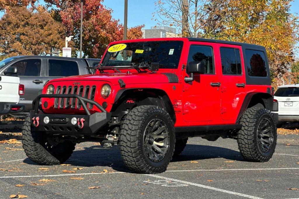 used 2017 Jeep Wrangler Unlimited car, priced at $24,995