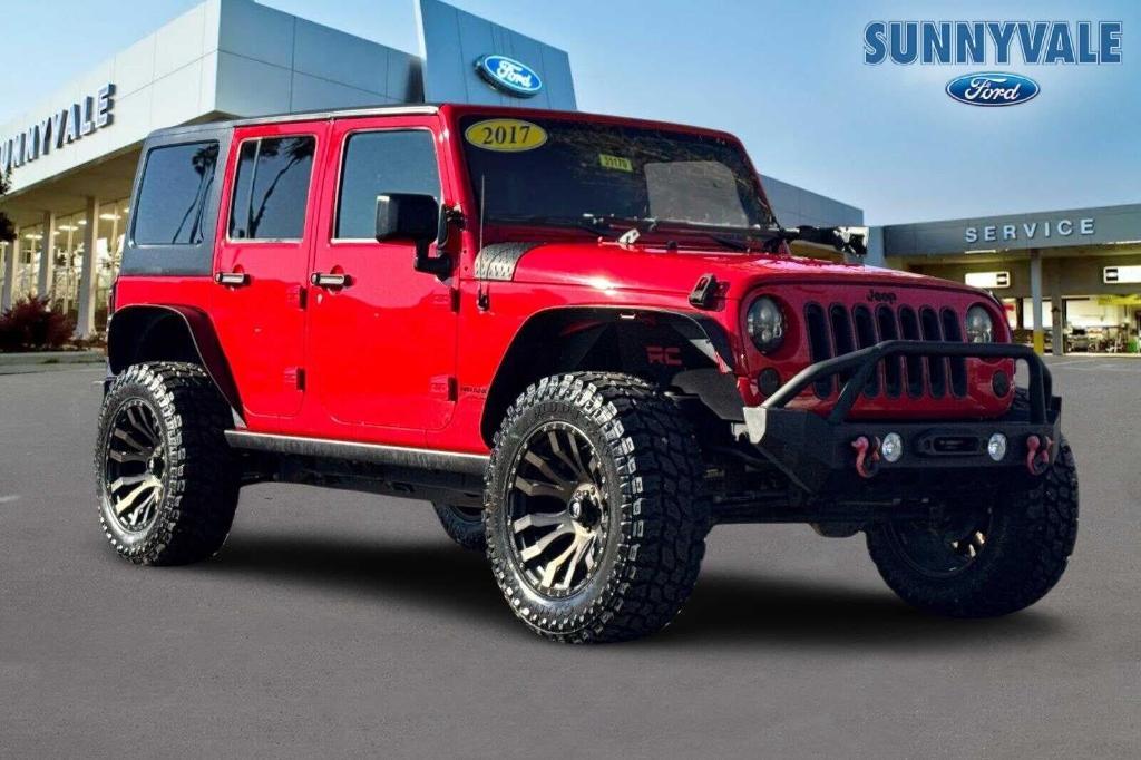 used 2017 Jeep Wrangler Unlimited car, priced at $24,995