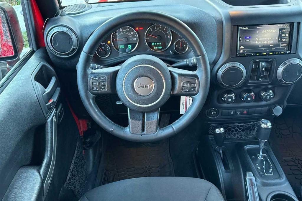 used 2017 Jeep Wrangler Unlimited car, priced at $24,995