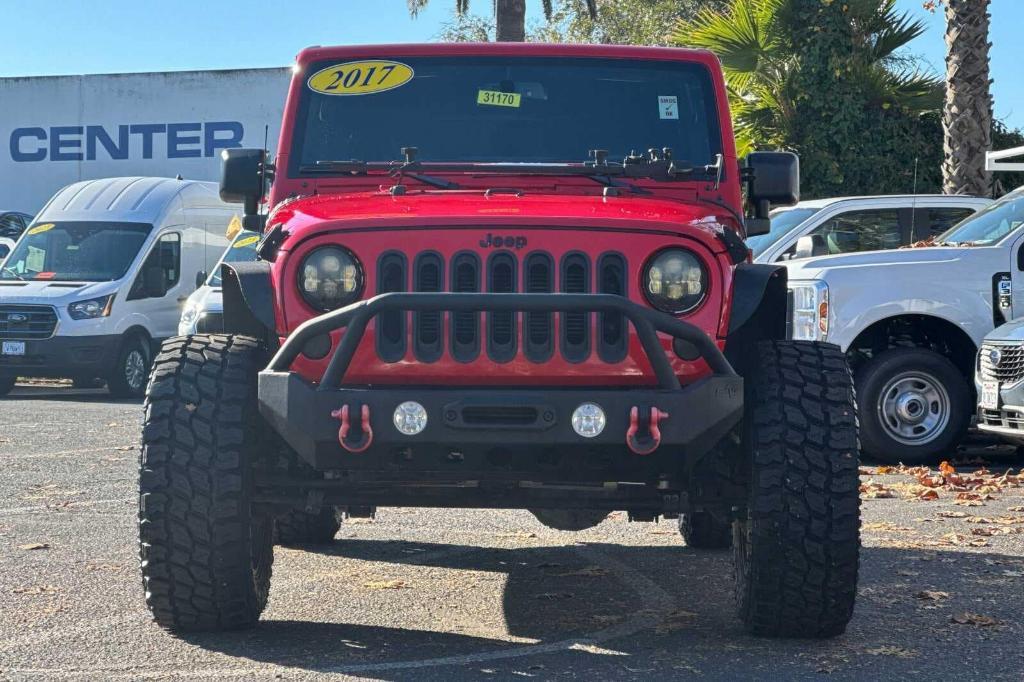 used 2017 Jeep Wrangler Unlimited car, priced at $24,995