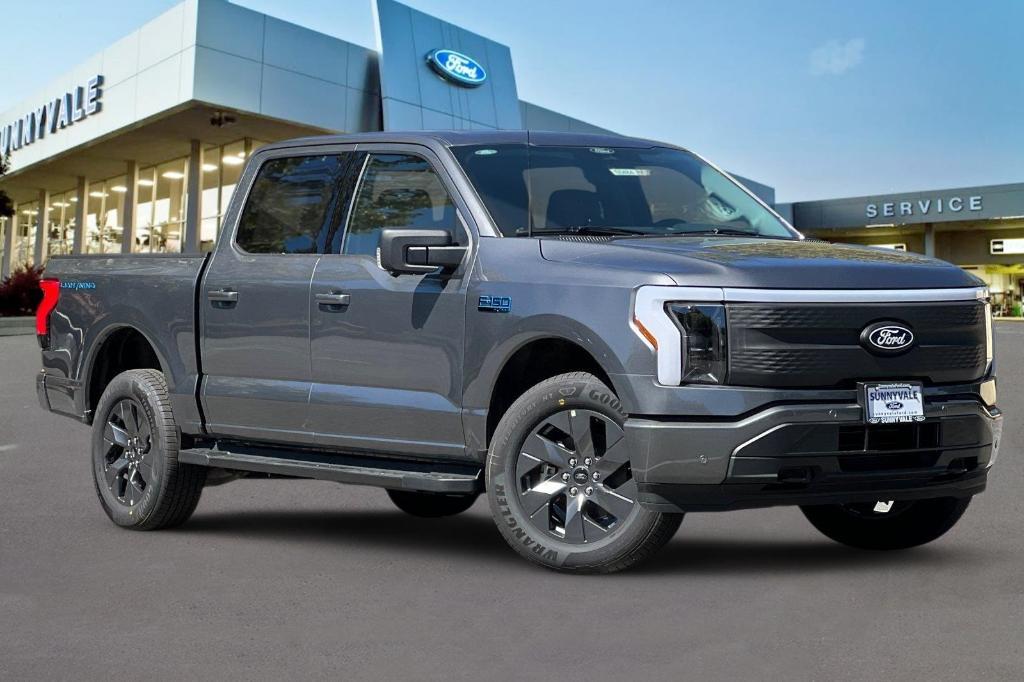 new 2025 Ford F-150 Lightning car, priced at $69,850
