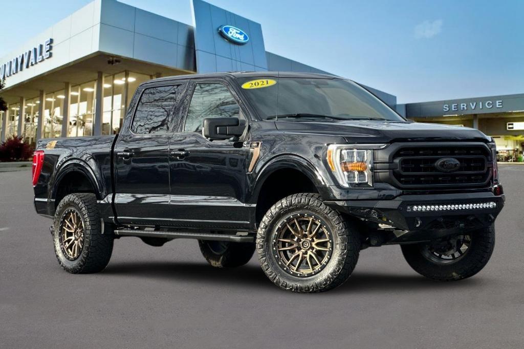 used 2021 Ford F-150 car, priced at $43,995