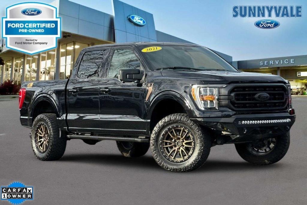 used 2021 Ford F-150 car, priced at $43,995