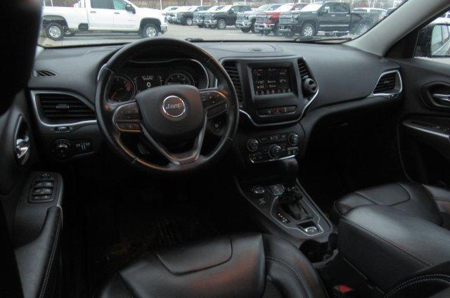 used 2021 Jeep Cherokee car, priced at $18,500