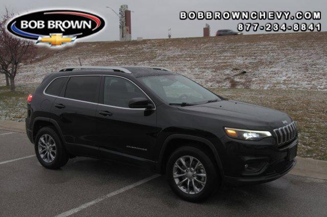 used 2021 Jeep Cherokee car, priced at $18,500