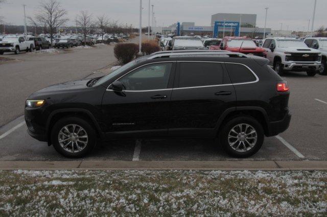 used 2021 Jeep Cherokee car, priced at $18,500