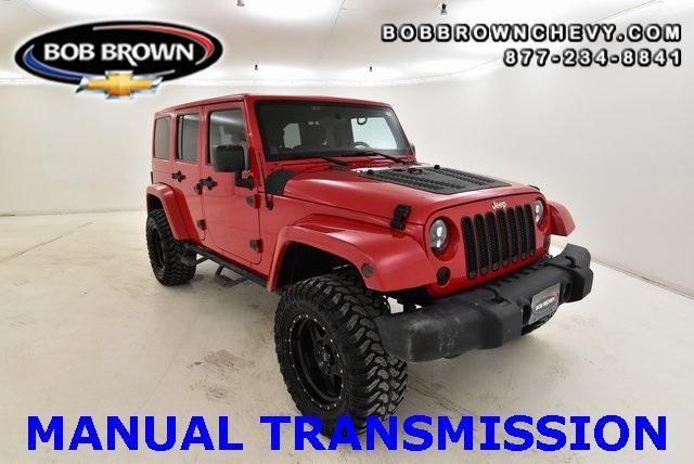 used 2012 Jeep Wrangler Unlimited car, priced at $16,550