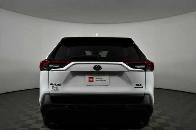 used 2022 Toyota RAV4 Hybrid car, priced at $28,590