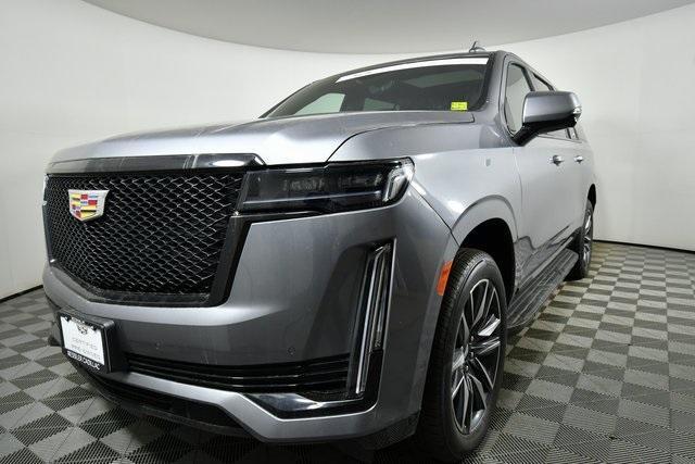 used 2021 Cadillac Escalade ESV car, priced at $82,491