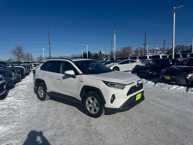 used 2021 Toyota RAV4 Hybrid car, priced at $25,990