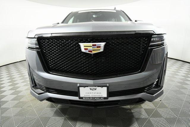 used 2021 Cadillac Escalade ESV car, priced at $82,491