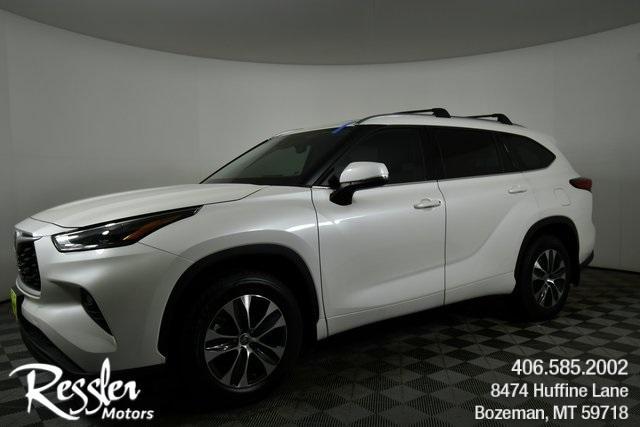 used 2021 Toyota Highlander car, priced at $33,990