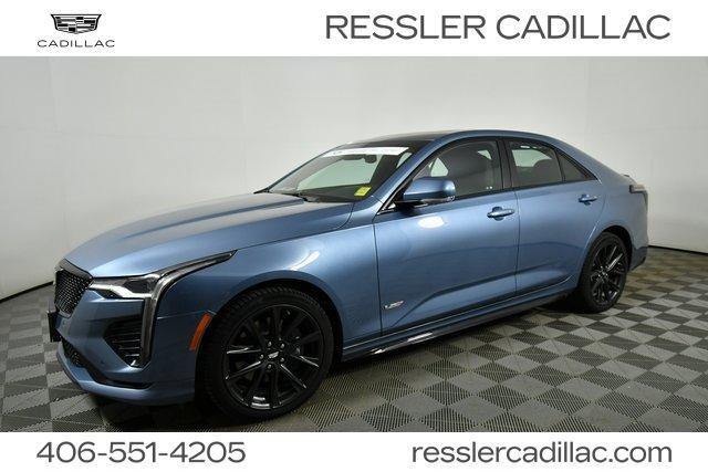 used 2023 Cadillac CT4-V car, priced at $43,990