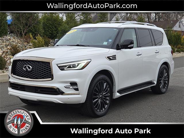 used 2024 INFINITI QX80 car, priced at $54,900