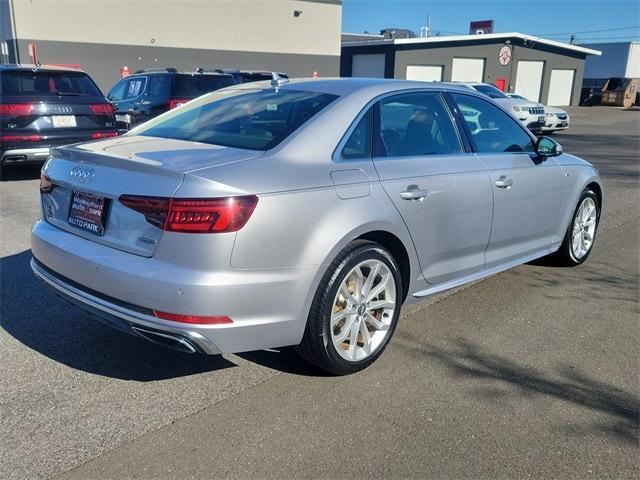 used 2019 Audi A4 car, priced at $18,900