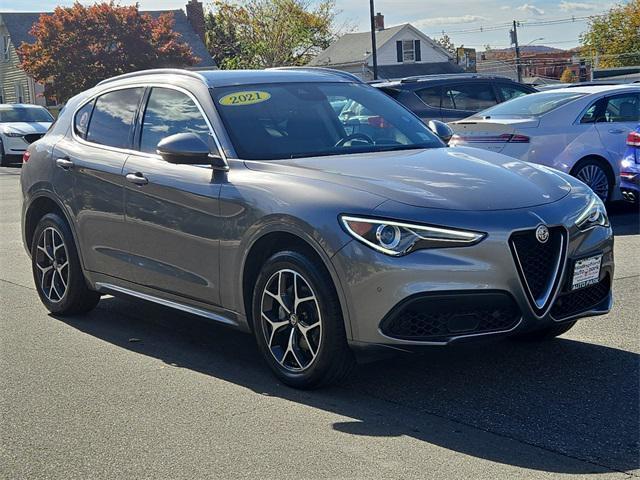 used 2021 Alfa Romeo Stelvio car, priced at $24,900