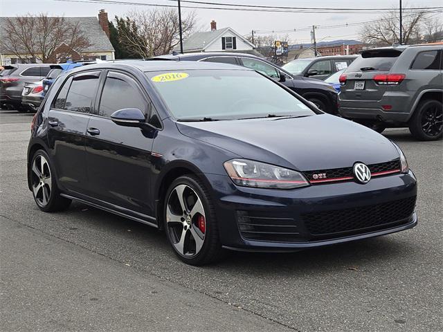 used 2016 Volkswagen Golf GTI car, priced at $17,977