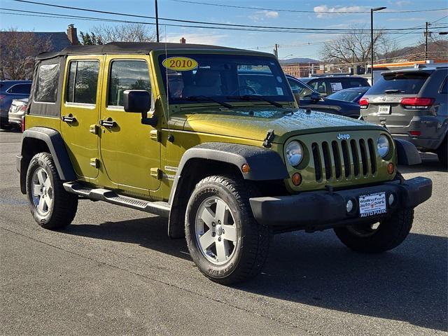 used 2010 Jeep Wrangler Unlimited car, priced at $9,977