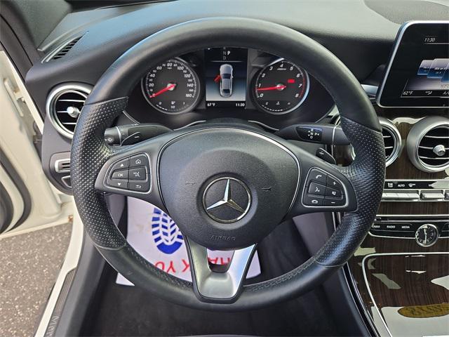 used 2018 Mercedes-Benz C-Class car, priced at $19,500