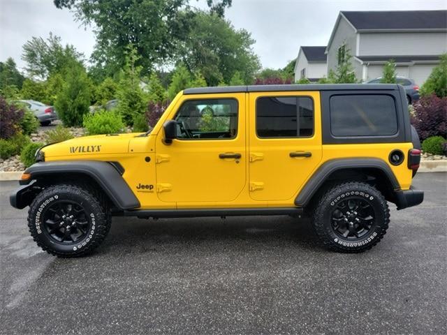 used 2021 Jeep Wrangler Unlimited car, priced at $32,900