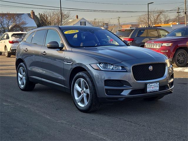 used 2018 Jaguar F-PACE car, priced at $17,827