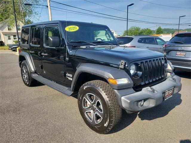 used 2020 Jeep Wrangler Unlimited car, priced at $25,900