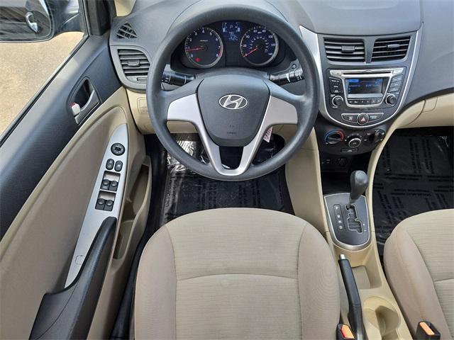 used 2015 Hyundai Accent car, priced at $8,727