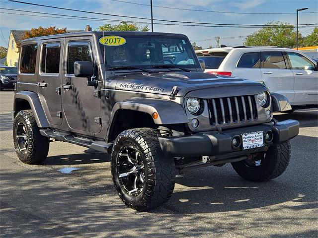 used 2017 Jeep Wrangler Unlimited car, priced at $22,900