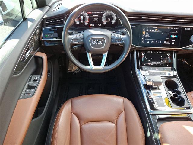 used 2021 Audi Q7 car, priced at $30,500