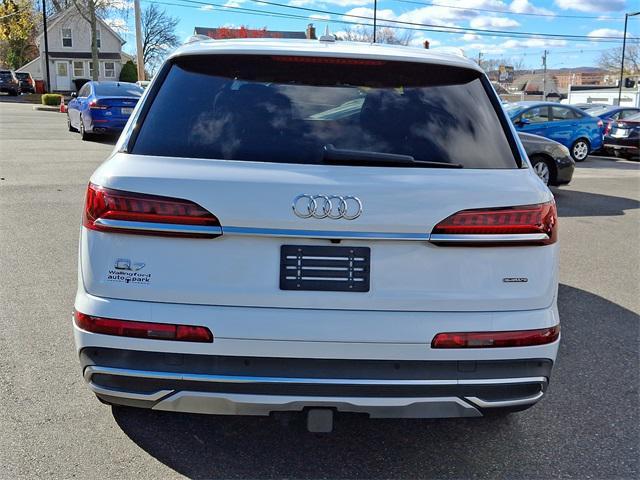 used 2021 Audi Q7 car, priced at $30,500