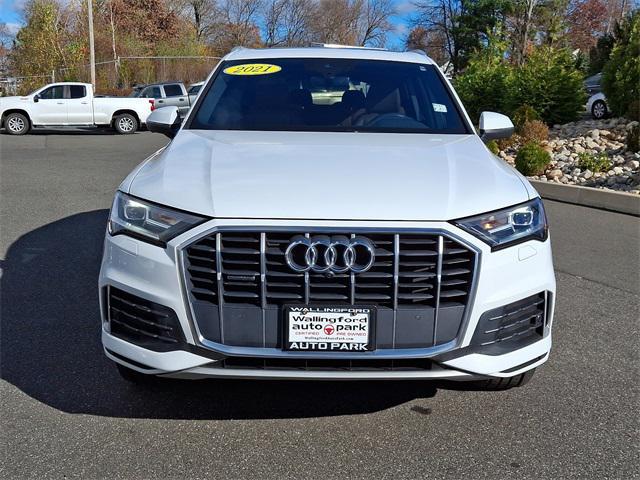 used 2021 Audi Q7 car, priced at $30,500