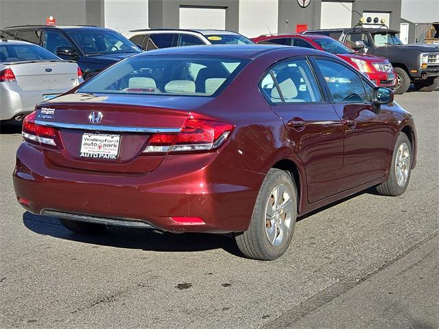 used 2015 Honda Civic car, priced at $8,750