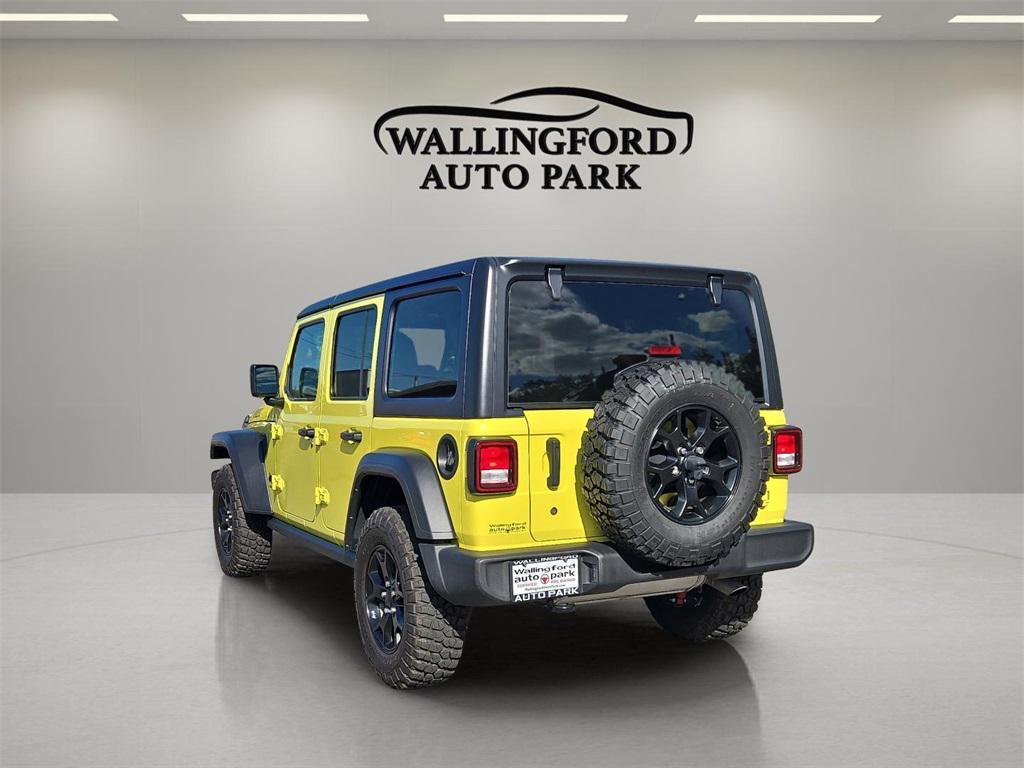 used 2022 Jeep Wrangler Unlimited car, priced at $34,977