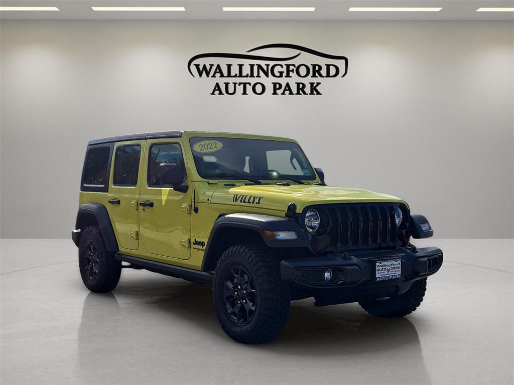 used 2022 Jeep Wrangler Unlimited car, priced at $34,977