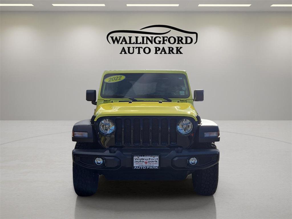 used 2022 Jeep Wrangler Unlimited car, priced at $34,977