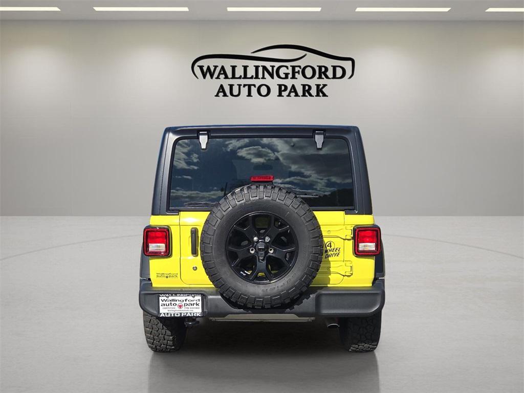 used 2022 Jeep Wrangler Unlimited car, priced at $34,977