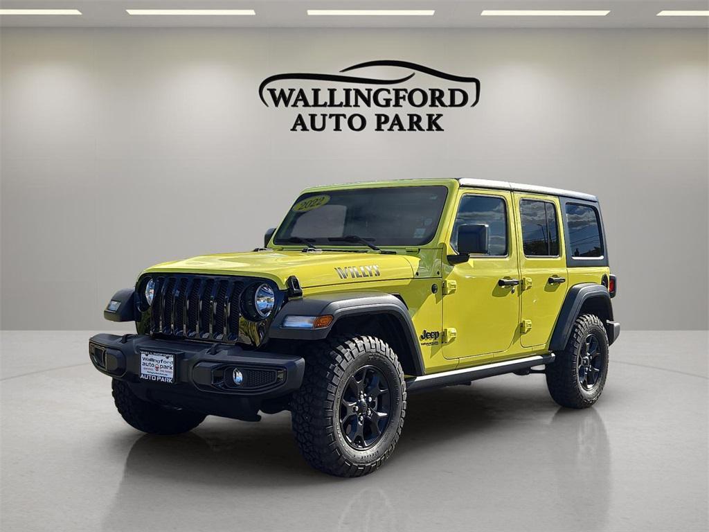 used 2022 Jeep Wrangler Unlimited car, priced at $35,977