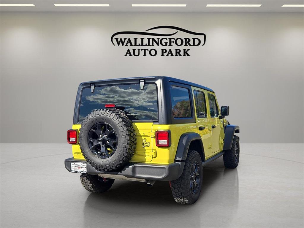 used 2022 Jeep Wrangler Unlimited car, priced at $34,977