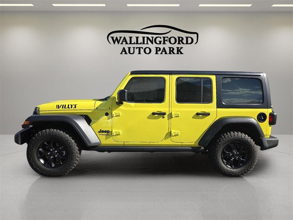 used 2022 Jeep Wrangler Unlimited car, priced at $34,977