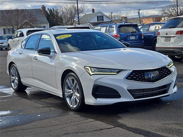 used 2021 Acura TLX car, priced at $28,977