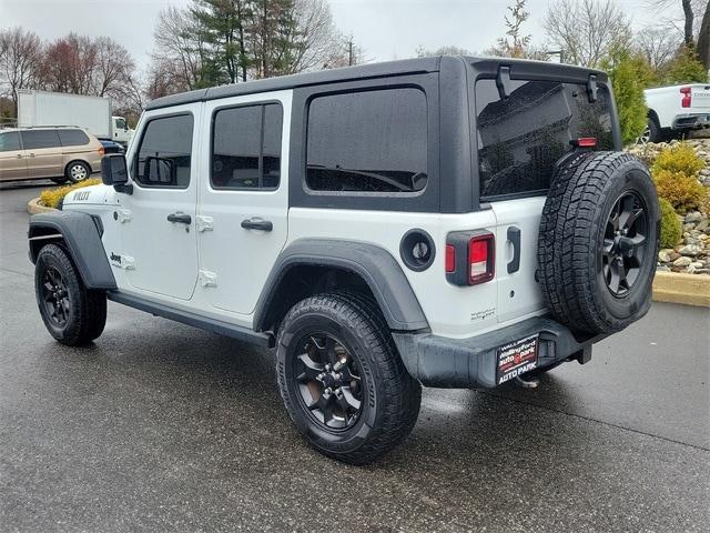 used 2020 Jeep Wrangler Unlimited car, priced at $24,500