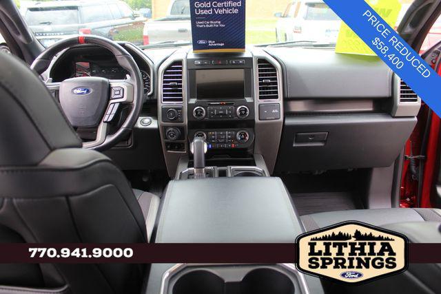 used 2020 Ford F-150 car, priced at $58,400