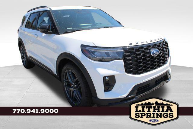 new 2025 Ford Explorer car, priced at $57,058