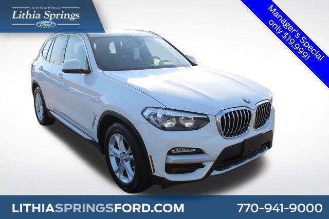 used 2019 BMW X3 car, priced at $19,999