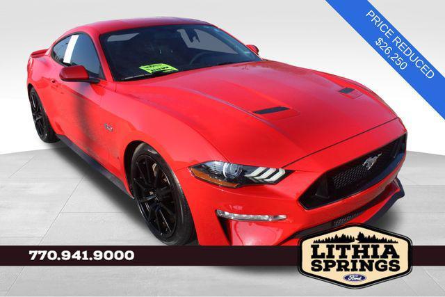 used 2018 Ford Mustang car, priced at $26,250