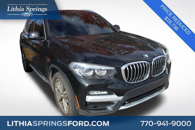 used 2019 BMW X3 car, priced at $18,736