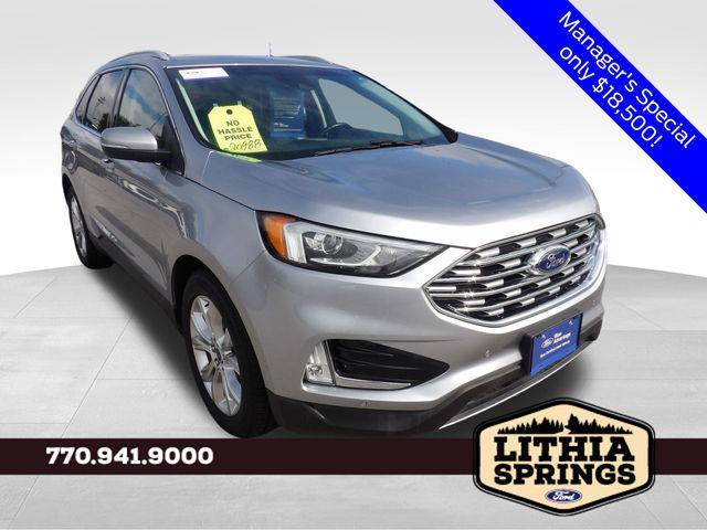 used 2020 Ford Edge car, priced at $18,500